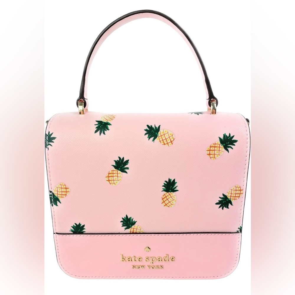 Kate spade purse staci square pineapple crossbody bag